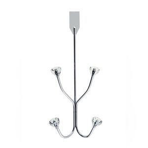 RICHELIEU 4 Hook Chrome Over The Door Hanger